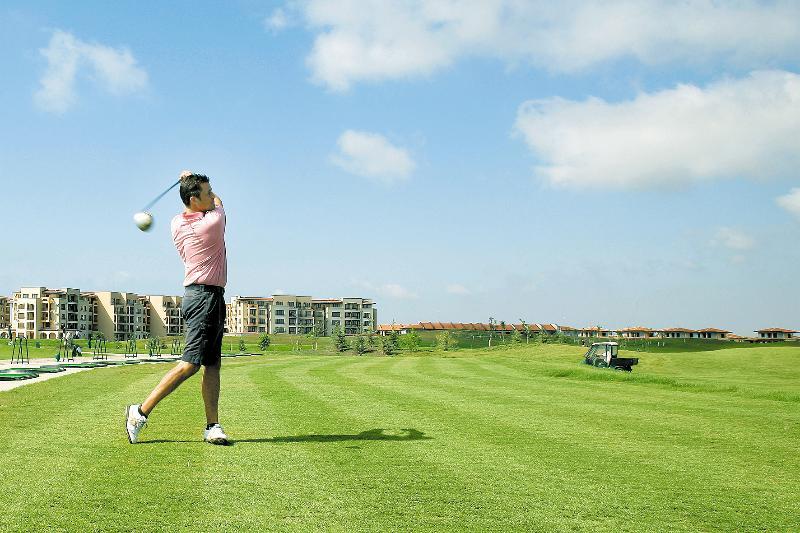 Lighthouse Golf & Spa Apartments Balchik Bagian luar foto